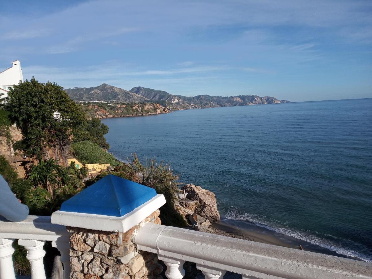 Nerja 1ª Linea De Playa De Burriana , Terraza Grande Al Mar Lejlighed Eksteriør billede