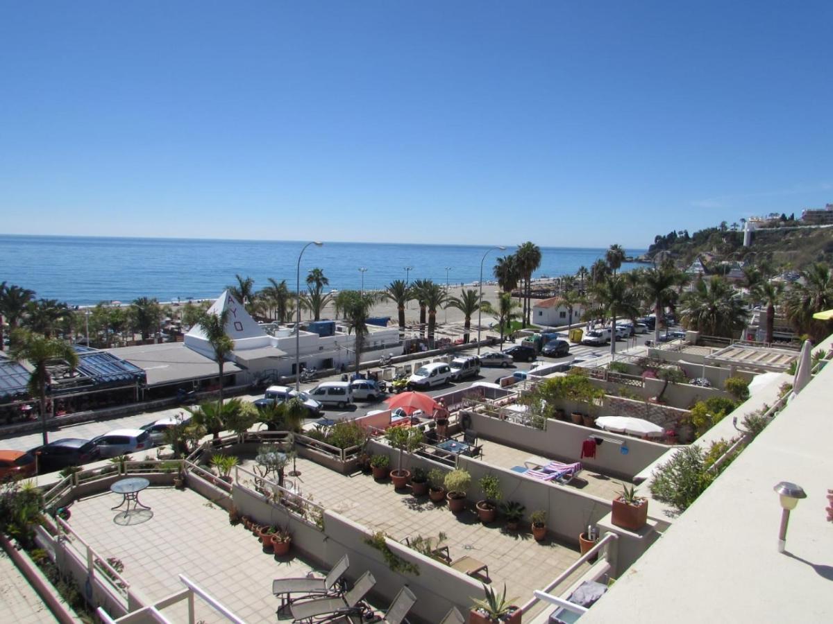 Nerja 1ª Linea De Playa De Burriana , Terraza Grande Al Mar Lejlighed Eksteriør billede